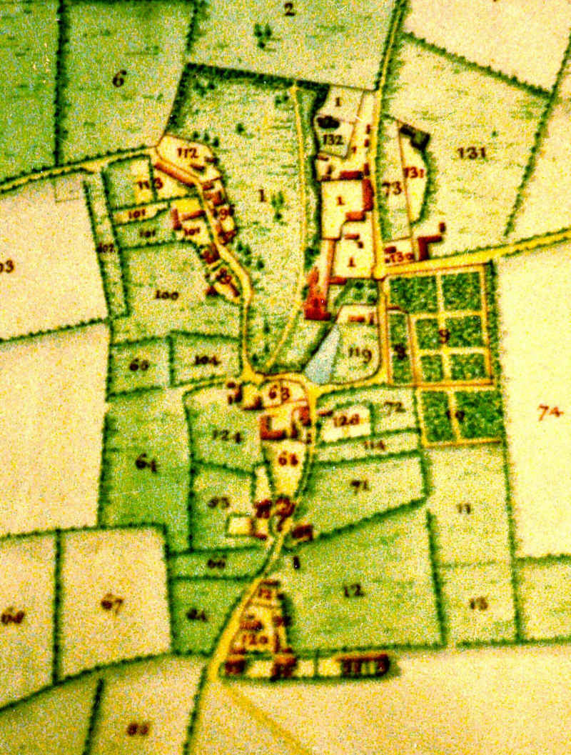 Quarley 1803 Tithe map